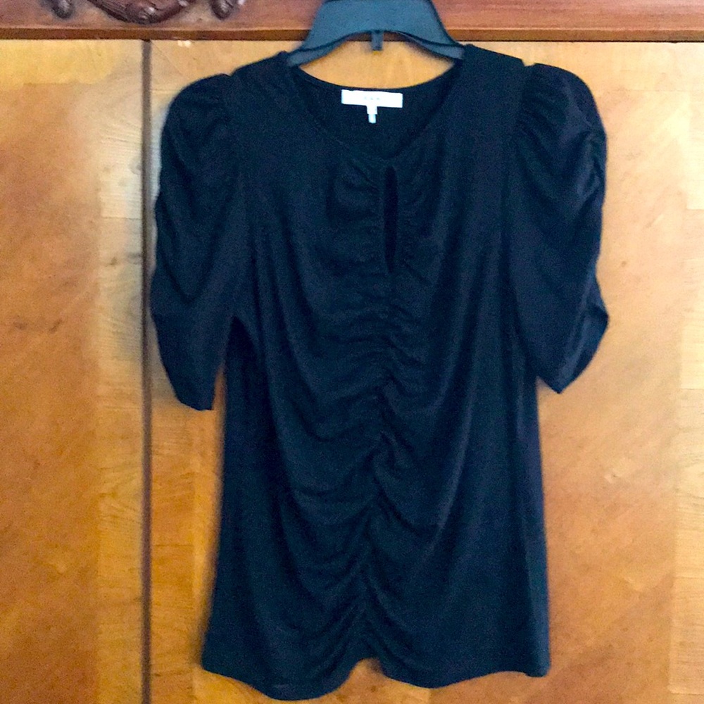 Cute gathered front top